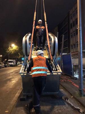 品牌實(shí)力鑄造歐洲經(jīng)典-德國(guó)科隆地鐵大高度公交型自動(dòng)扶梯項(xiàng)目順利交付安裝